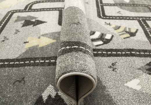 Dywan Dziecięcy Lima F498A l.grey/cream Uliczki Misie