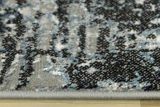 Chodnik Home NP138 grey/navy szerokość 80 cm