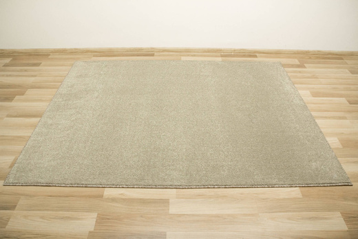 Miękki Gęsty Dywan Sakura 140 Oliwka Beż Krem Melanż