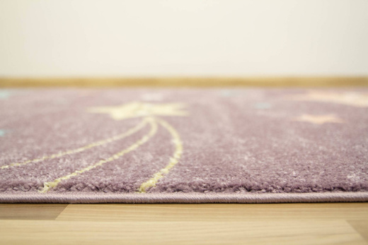 Dywan Lima 1296A lila/blue Uśmiechnięte Gwiazdki