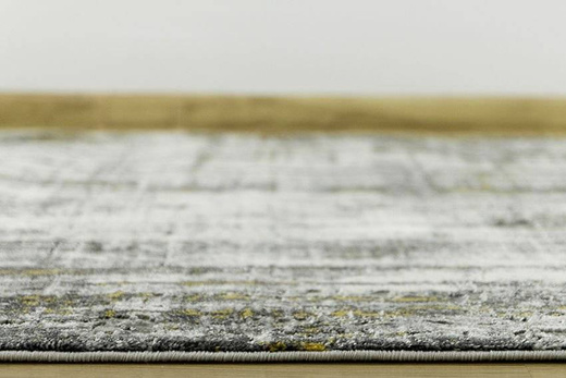 Dywan Home W8491 grey/yellow przecierany