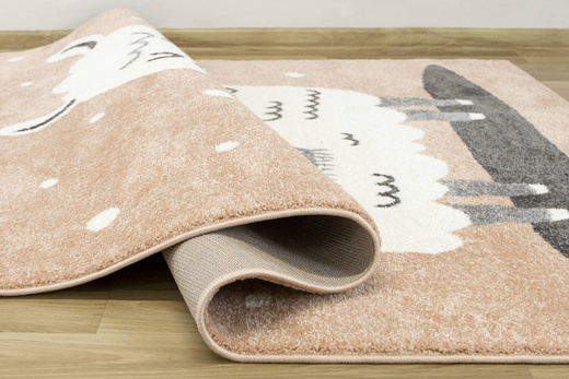 Dywan Dziecięcy Lima 9486A rose/cream Róż Krem Lama