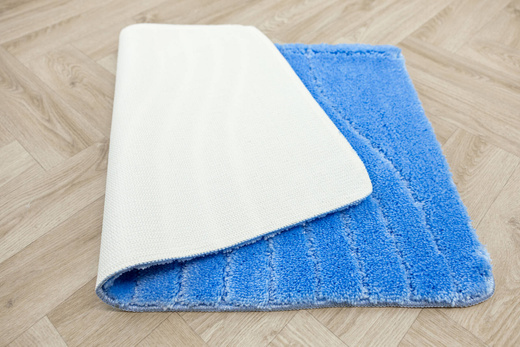 Dywanik Łazienkowy Antypoślizgowy Sara Light Blue Niebieski Fale