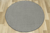Okrągły Dywan Koło Bounty 76 Srebrny Szary