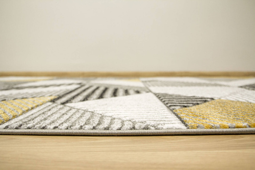 Dywan Amelia A632A grey/d.yellow Szary Żółty Linie Paski Kreski