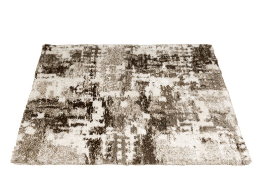 Dywan Shaggy Puffy P149 beige/d.vizion Beż Brąz Abstrakcja