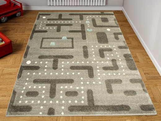 Dywan Dziecięcy Lima 9374B l.grey/d.grey Szary Grafit
