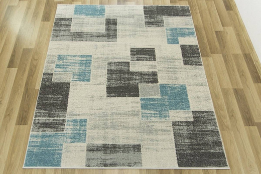 Dywan EMILY 2340A turkus/bone