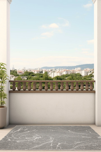 Dywan Dwustronny Sznurkowy Brussels 205733/10030 Natural Szary Krem Beton Outdoor