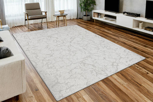 Dywan Pętelkowy Marble 71 Jasny Szary Marmur