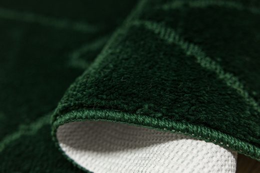 Komplet 2-częściowy Łazienkowy Moreno Green Butelkowa Zieleń Romby