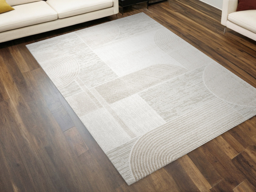 Dywan Matara N744A l.beige/m.beig Beż Krem Kaszmir Abstrakcja