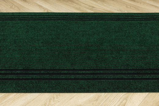 Podgumowany Chodnik Wycieraczka Staze B 759 Green Zielony szerokość 80 cm