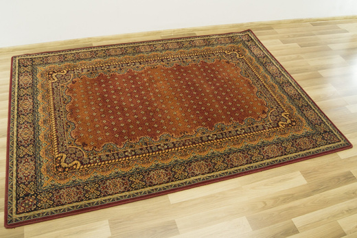 Wełniany Dywan Dywilan Polonia Baron Burgund