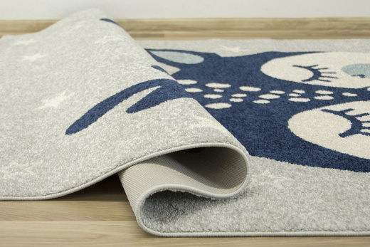 Dywan Emily Kids 5766A d.blue/l.gri Jelonek Gwiazdki