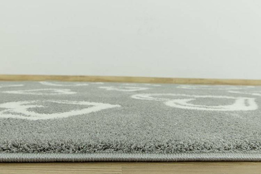 Dywan Shaggy Slim 6923 grey/white serca