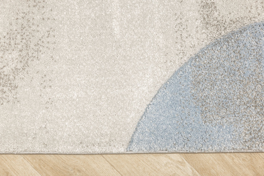 Dywan Kandy N414A l.grey/blue Szary Niebieski Krem Fryz