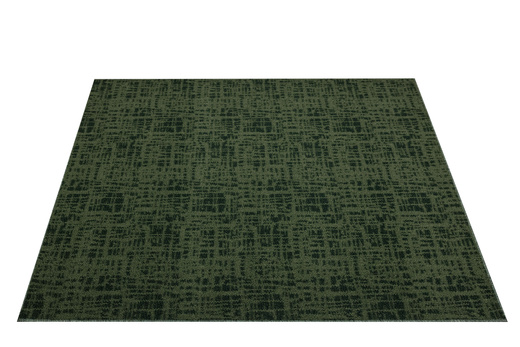 Wykładzina Pętelkowa Traffic 45 Butelkowa Zieleń Kratka Melanż szerokość 4 m