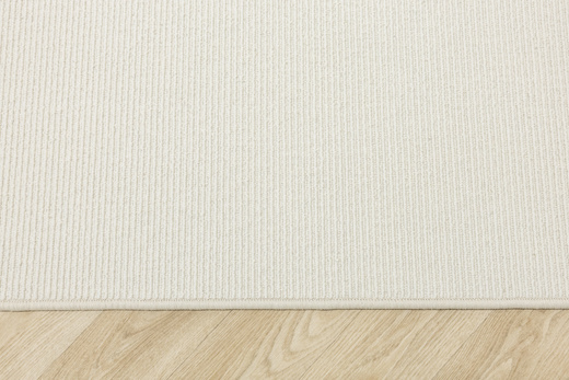 Wełniany Dywan Pętelkowy Avondale 70 Krem Prążkowany