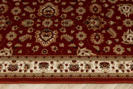 Chodnik Antypoślizgowy Antico 31 Bordo Ornament szerokość 67 cm