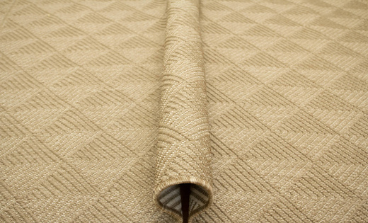 Dywan Dwustronny Sznurkowy Brussels 205740/10610 Linen Beż Krem Romby Outdoor