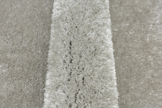 Wykładzina Luksusowa Shaggy Silky 72 Srebrzysty Szary szerokość 4 m