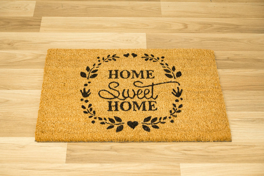 Antypoślizgowa Wycieraczka Kokosowa Retro Home Sweet