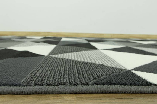 Dywan Luna 503430/56911 grey trójkąty