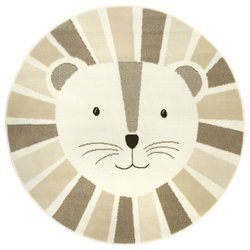 Okrągły Dywan 534326/97933 creme Lew Beż Krem