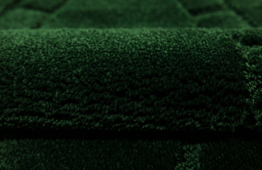 Dywanik Łazienkowy Antypoślizgowy Ocean Butelkowa Zieleń Owalny