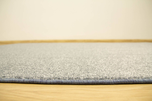 Wykładzina Envoy 82 Lśniąca Jasna Stalowa Niebieska szerokość 4 m