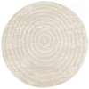 Okrągły Dywan Sznurkowy Haga 04787A vizon/cream Beż Krem  Okręgi Outdoor