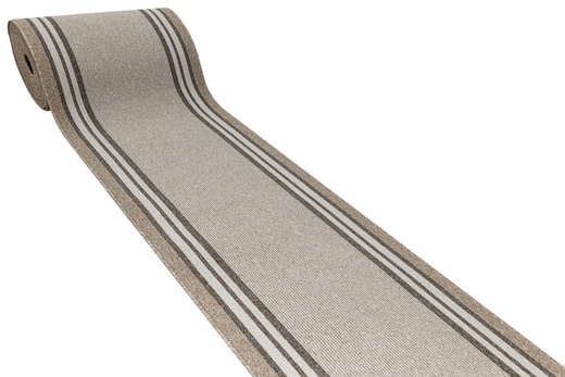 Chodnik Colorado 5412 Brąz Beż Pasy szerokość 80 cm