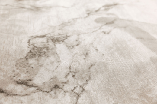 Okrągły Dywan Nantes NT071A Vizon/Vizon Szarobeżowy Marmur