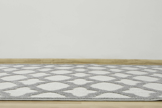 Dywan Sznurkowy Stella D403A d.grey/l.grey Koniczyna Marokańska Szary