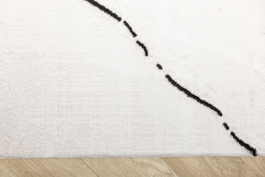 Dywan Kashmir KR143S Vizon/Black Marmur Czarny Złoty Abstrakcja