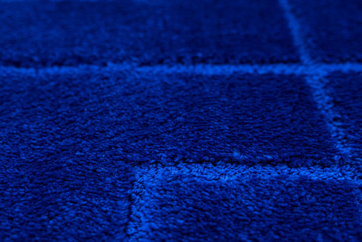 Dywanik Łazienkowy Antypoślizgowy Inez Blue Niebieski Geometria