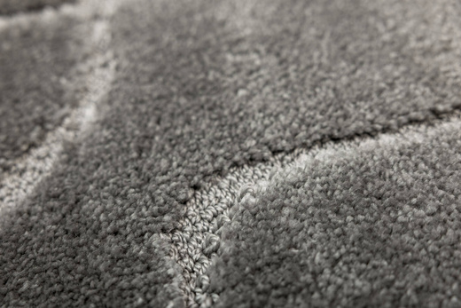 Dywanik Łazienkowy Antypoślizgowy Ivona Szary Linie