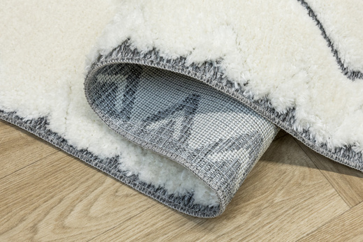 Dywan Shaggy Lula Soft IM09A L.Gr/Bon Krem Szary Zygzaki