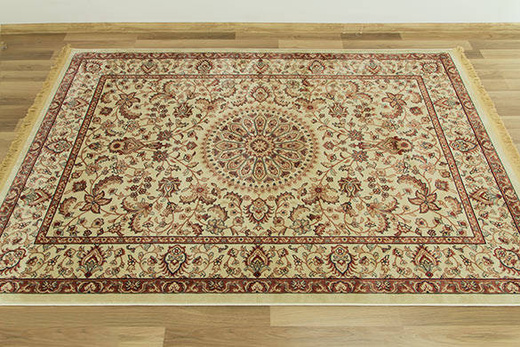 Dywan Isfahan 5257 cream/cream z frędzlami