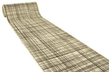 Antypoślizgowy Chodnik 19171/19 Brąz Kratka szerokość 67 cm