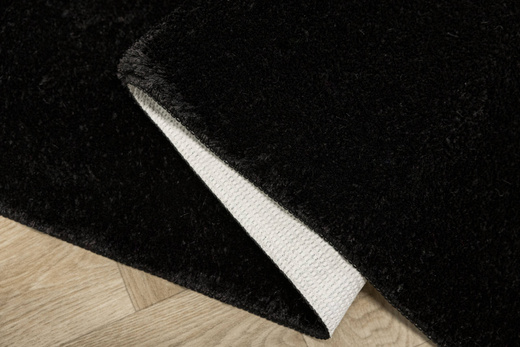 Dywan Shaggy Antypoślizgowy Malmo Czarny