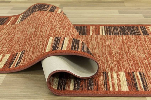 Antypoślizgowy Chodnik Adagio 25 rudy szerokość 110 cm