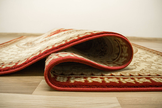 Dywan Super Rose 1898A red/cream Ornament Kwiatowy