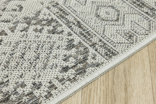 Antypoślizgowy Dywan FLEX 19636/P19 Kem Beż Patchwork