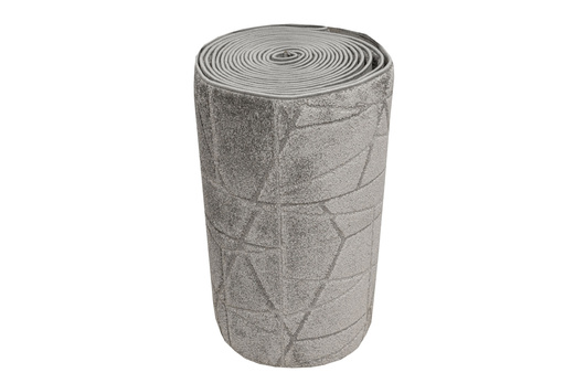 Chodnik Aruba G162A d.grey/grey Szary Romby Linie szerokość 80 cm