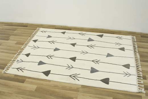 Dywan Karof 6063A mink/white 13 Strzałki