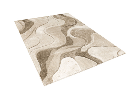 Dywan Kandy N415A l.beige/white Beż Brąz Fle Fryz