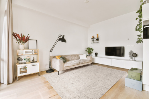 Wełniany Dywan Agnella Agnus Berien Bialy Ornament Beż Krem Szary