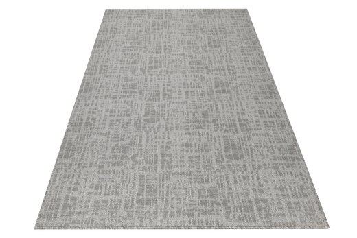 Dywan Pętelkowy Traffic 71 Szary Kratka Melanż